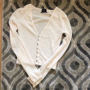 Urban Outfitters long sleeve white top